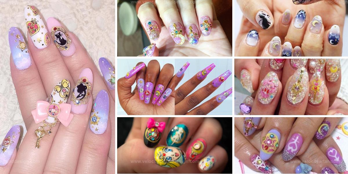 Top Sailor Moon Nail Designs