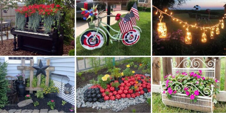 Best Repurposed Items For Front Yard