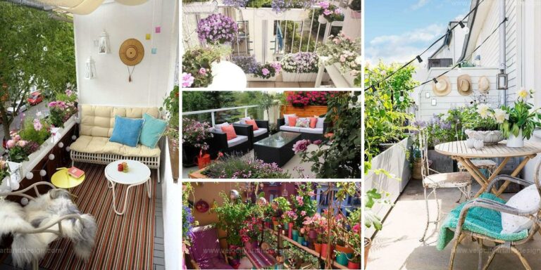 Best Flower Decor Ideas for Balconies