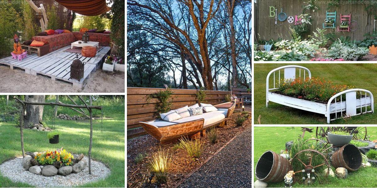 Best Yard Makeovers with Reused Items