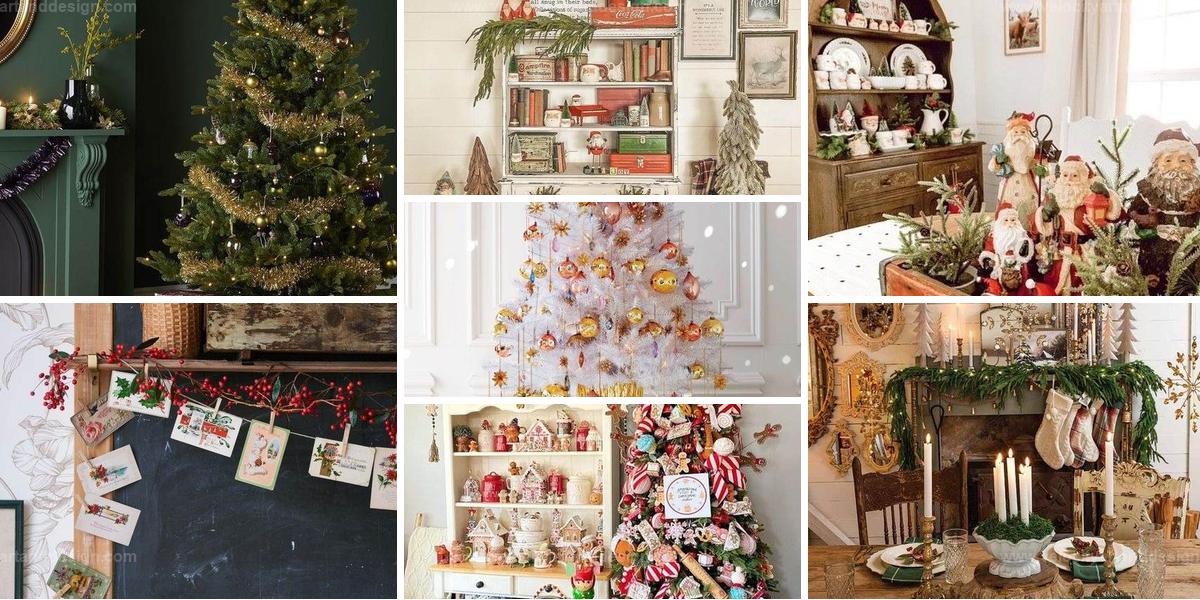 Best Vintage Christmas Decorating Ideas