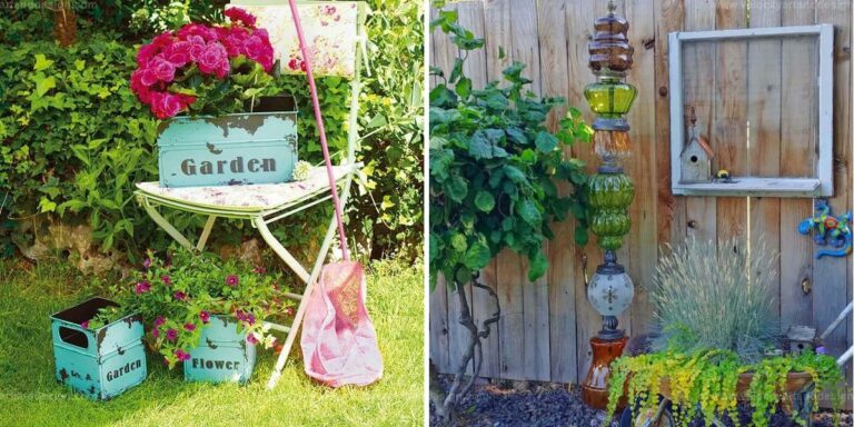 Top Vintage Garden Decor Ideas