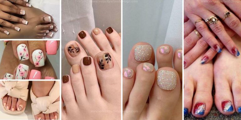 Best Simple Toe Nails For DIY Makeover