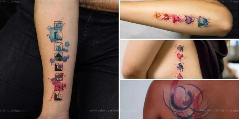 Best Sketchy Watercolor Tattoos