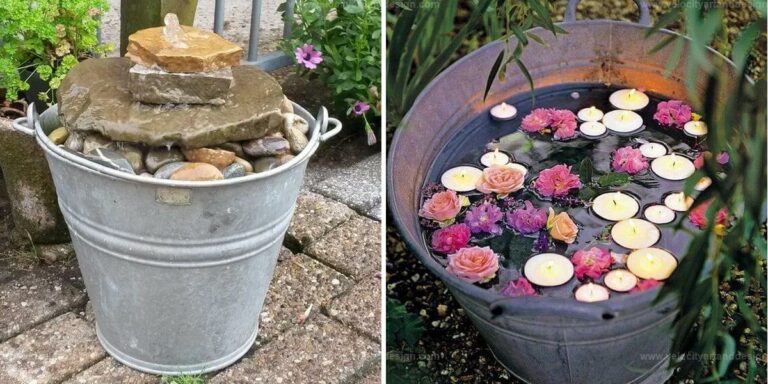 Best DIY Ideas for Old Metal Buckets