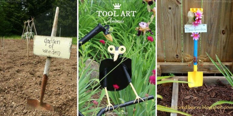 Top DIY Old Garden Shovel Ideas