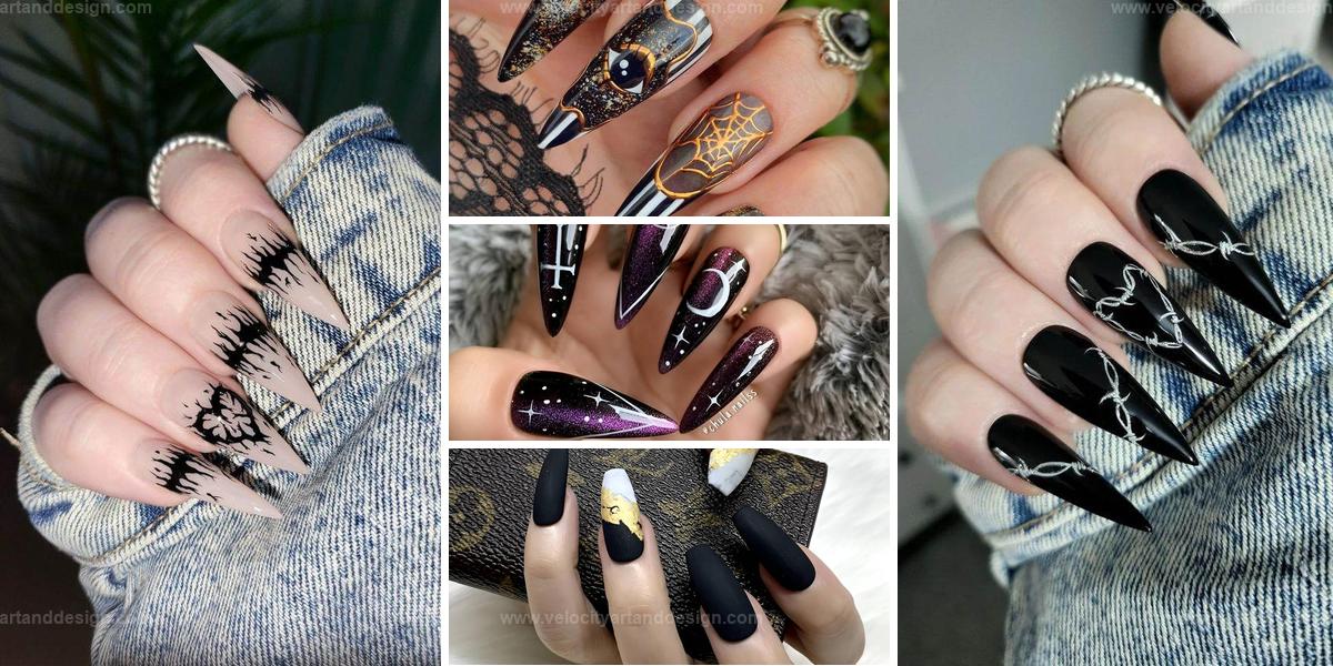 Top Goth Nail Designs