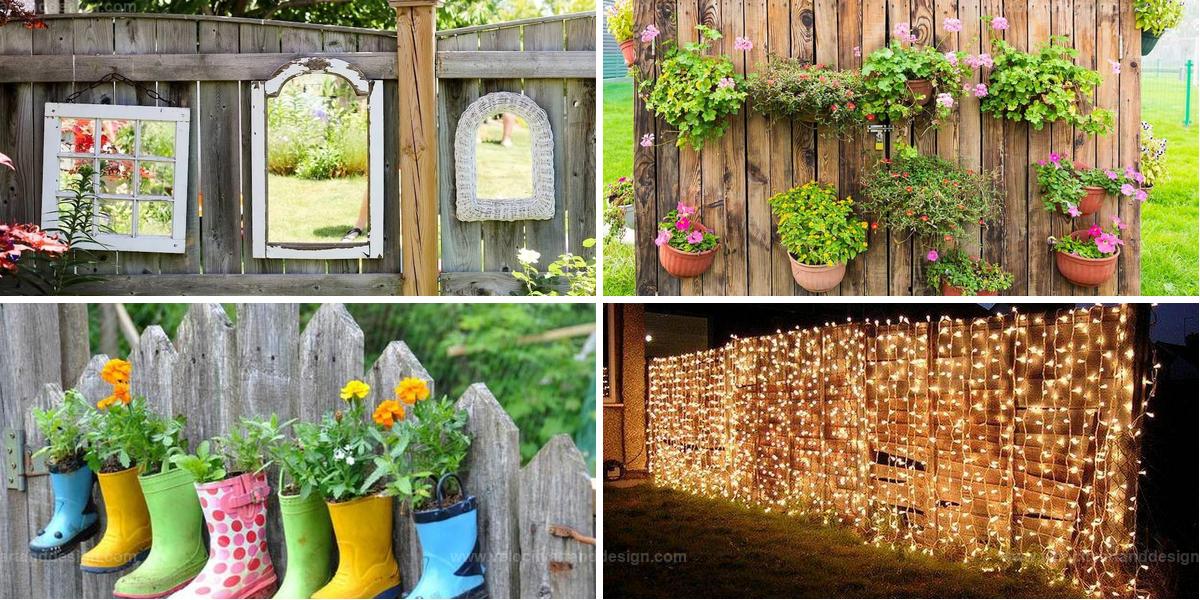 Best Fence Decorating Ideas