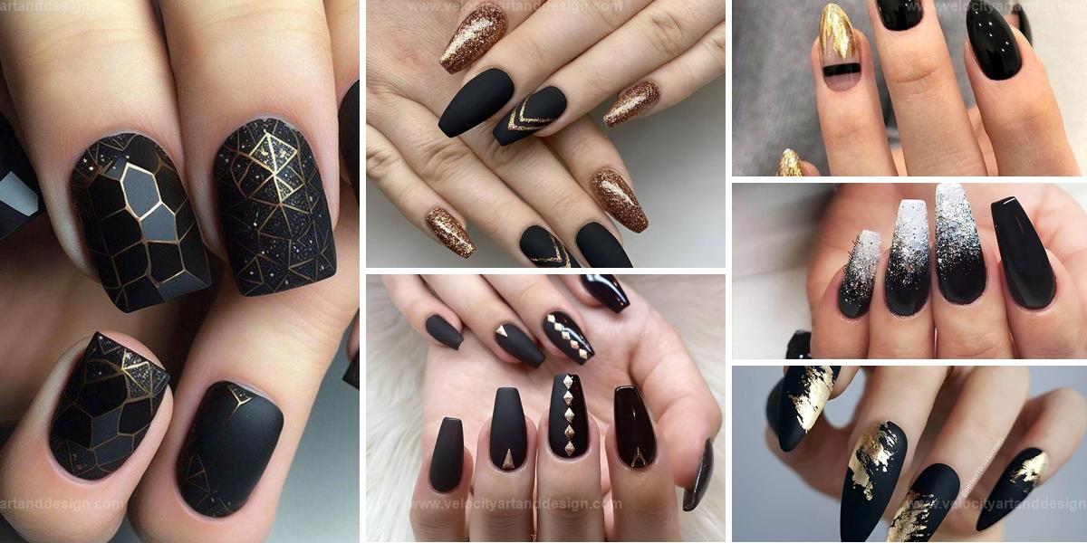 Stunning Black Nails