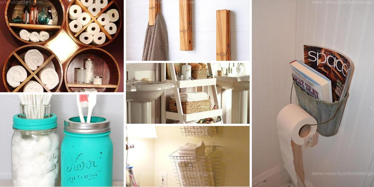 Best DIY Bathroom Storage Projects