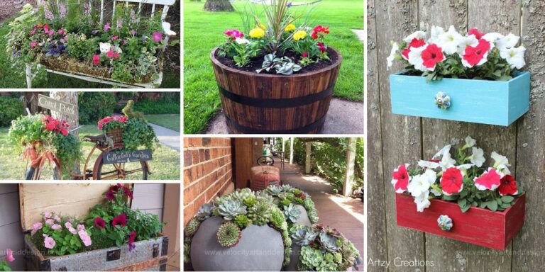 Best Inexpensive DIY Garden Pot Ideas