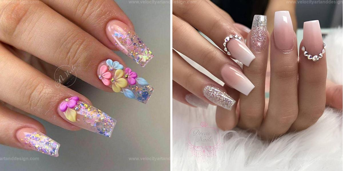 Top Clear Acrylic Nails