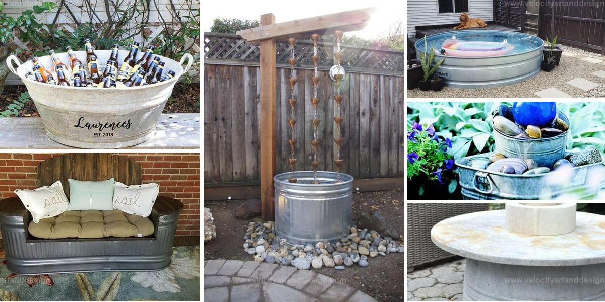 Top Galvanized Cube Recycling Ideas