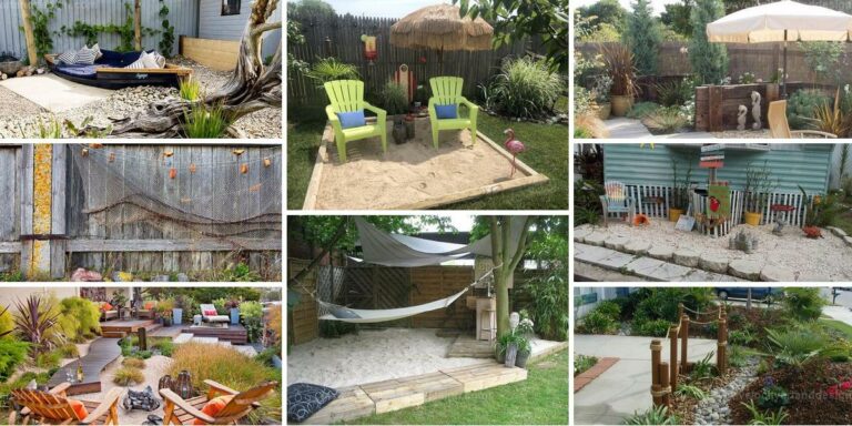 Top Beach Style Outdoor Living Designs