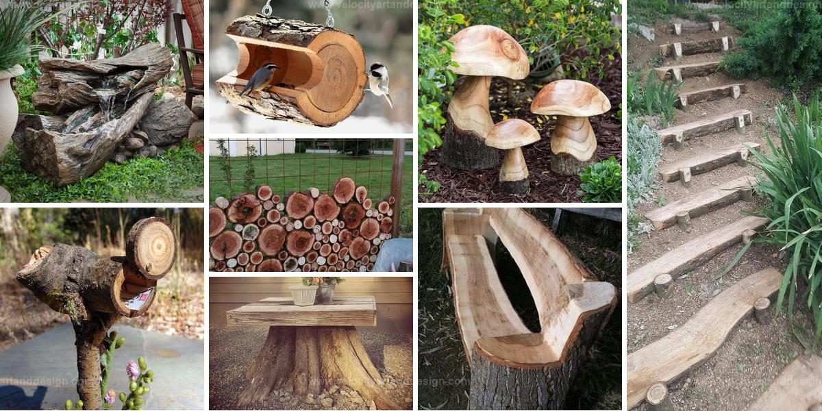 Best Ways to Repurpose Logs & Stumps