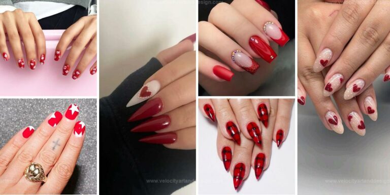 Best Unique Red Nail Designs