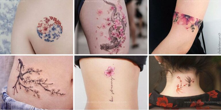 Best Cherry Blossom Tattoos