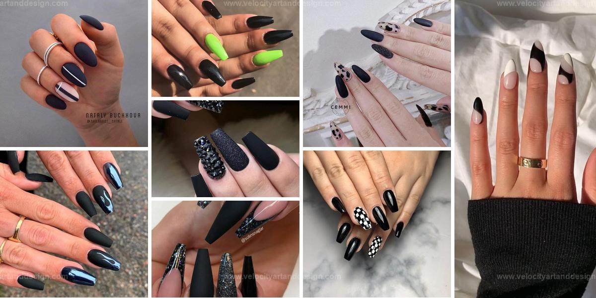 Top Black Nail Designs for a Bold, Chic Look