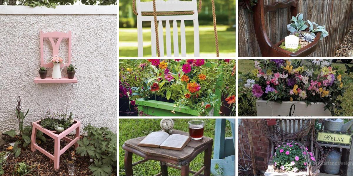 Best Old Chair Garden Ideas