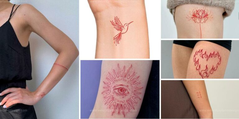 Top Red Ink Tattoo Ideas