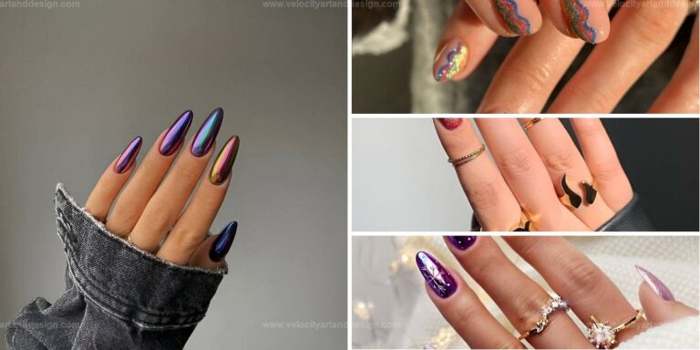 Top Metallic Manicure Looks