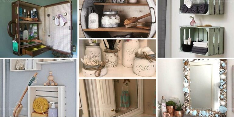 Best DIY Upcycled Bathroom Decor Ideas