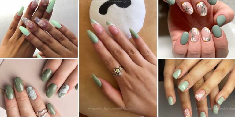 Best Sage Green Nails