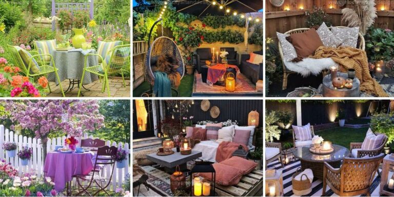 Top Cozy Seatings for a Romantic Backyard