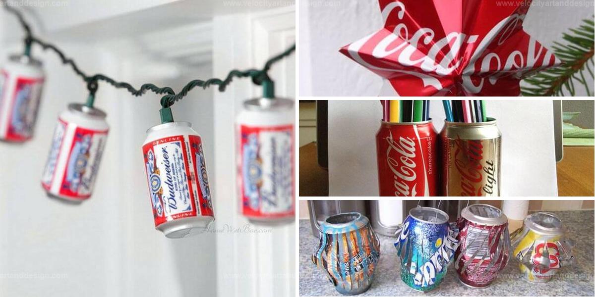 Best DIY Ideas Transforming Soda Cans