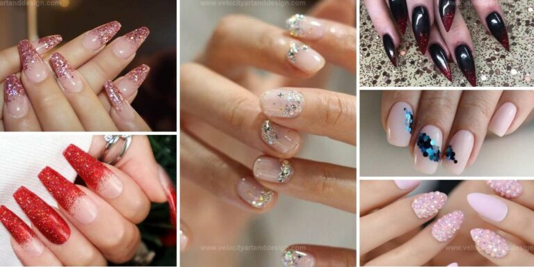 Top Glitter Nail Designs