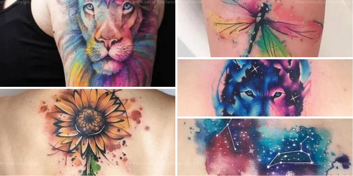 Impressive Watercolor Tattoos