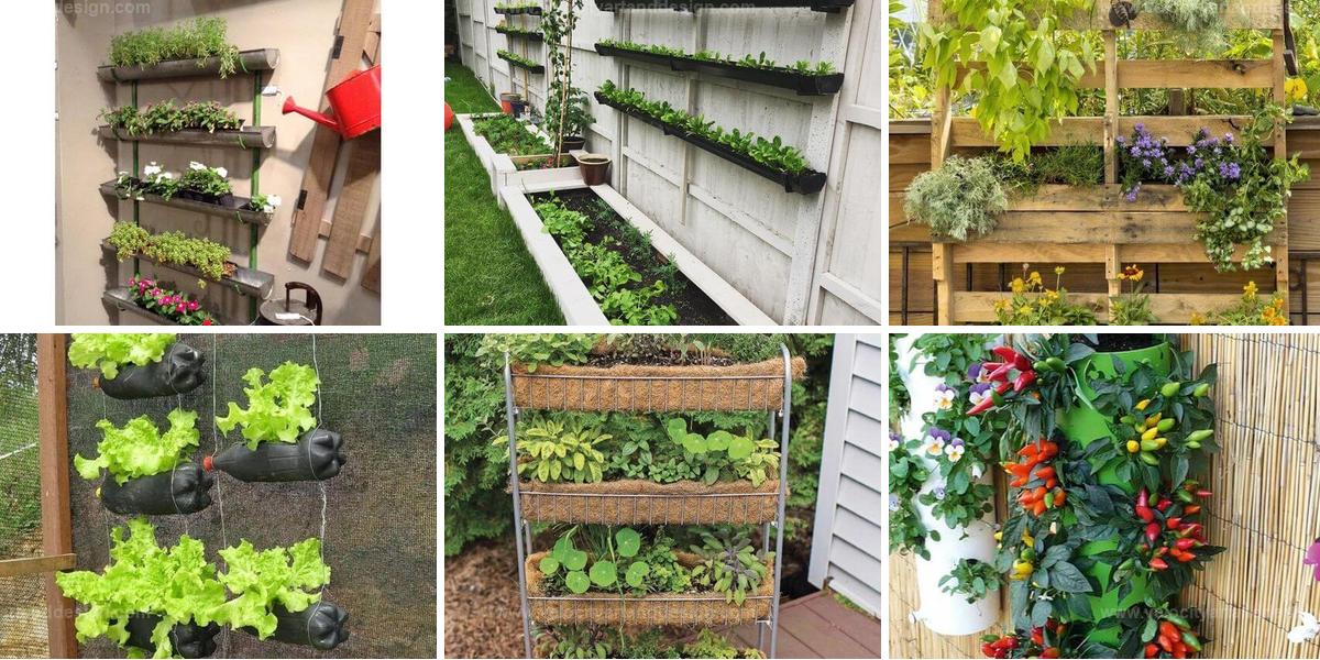 Best Upcycling Vertical Garden Ideas