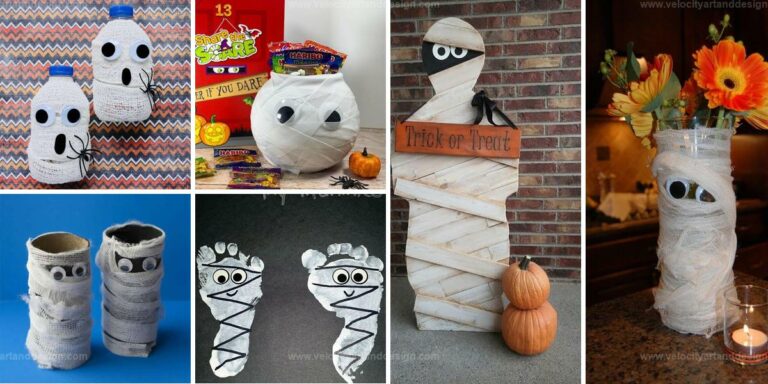 Best Mummy Crafts to Entertain Kids on Halloween