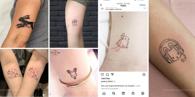 Best Rabbit Tattoo Designs