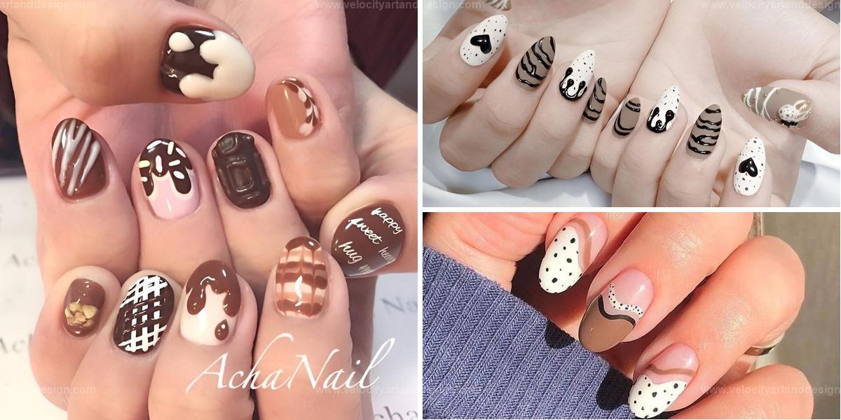 Best Chocolate Nail Art Ideas