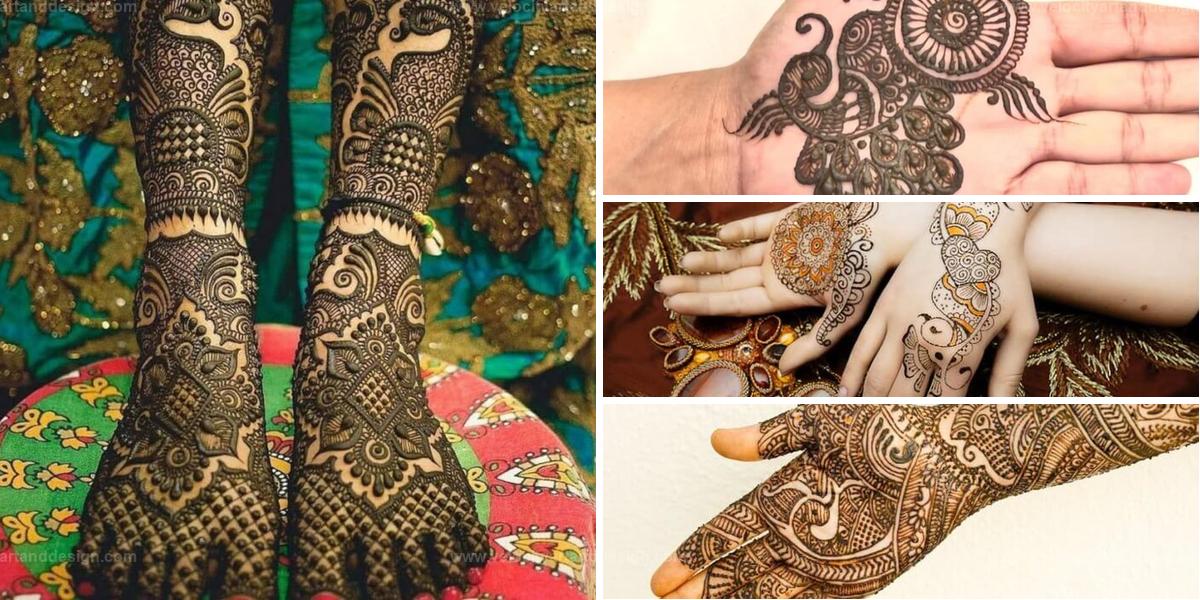 Top Peacock Henna Tattoos