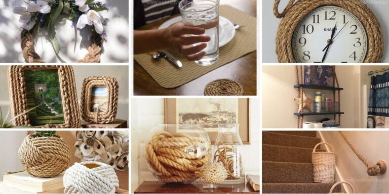 Best Nautical Rope DIYs for Home Decor