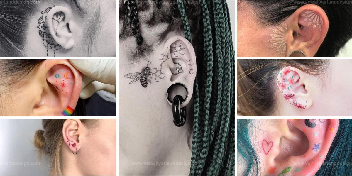 Best Trendsetting Ear Tattoos