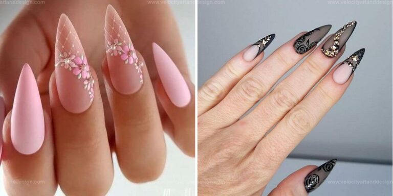 Top Floral Nails