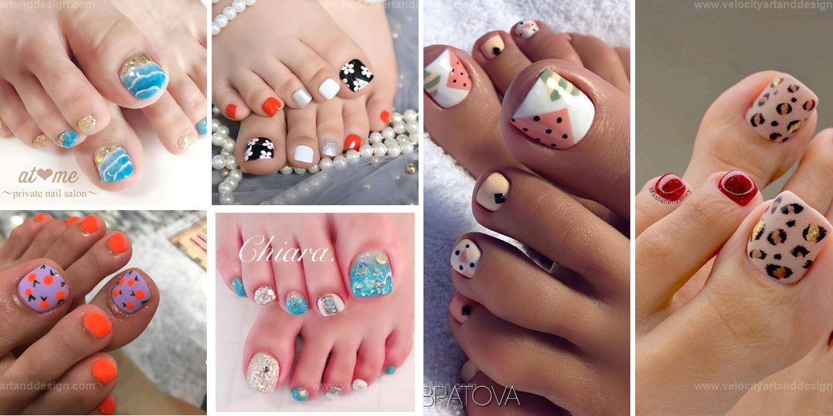 Top Vacation Toe Nail Designs