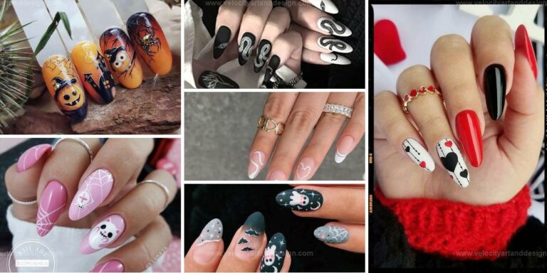 Top Halloween Almond Nail Designs