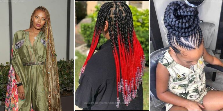 Top Box Braid Hairstyles