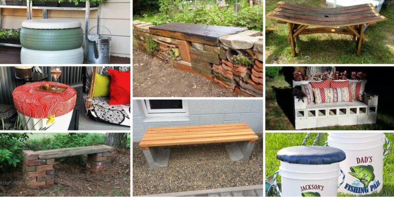 Top DIY Repurposed Garden Seats