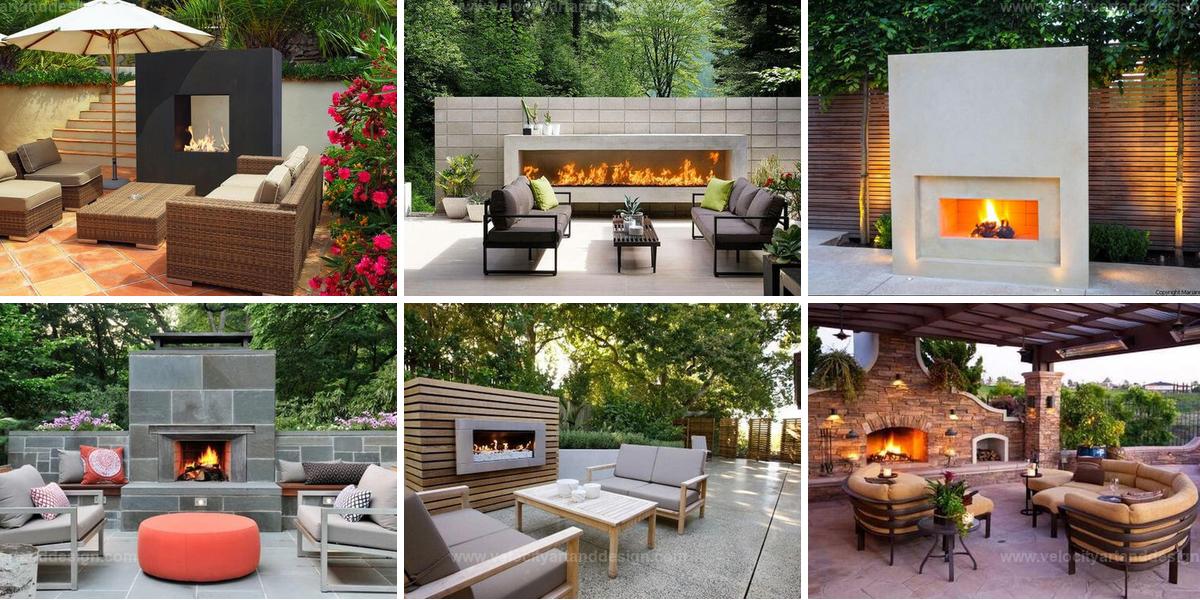 Top Outdoor Fireplace Ideas