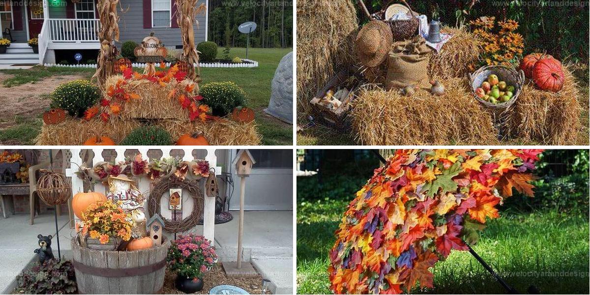 Best Fall Yard Decorations for Autumn Charm