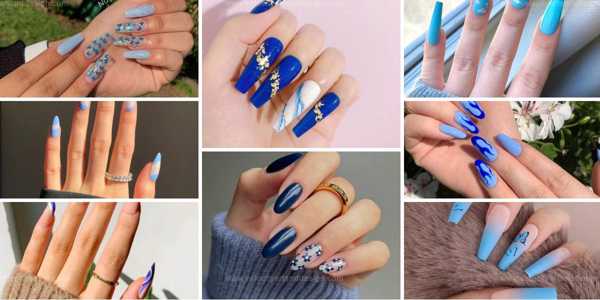 Best Dark Blue Nail Ideas