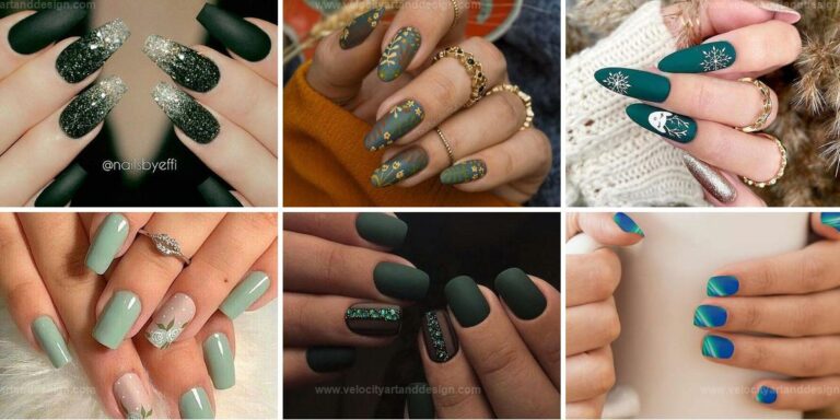 Best Matt Green Nails