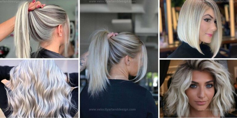 Top Silver-Blonde Hairstyles