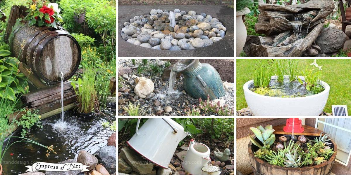 Best DIY Water Features for a Peaceful Garden