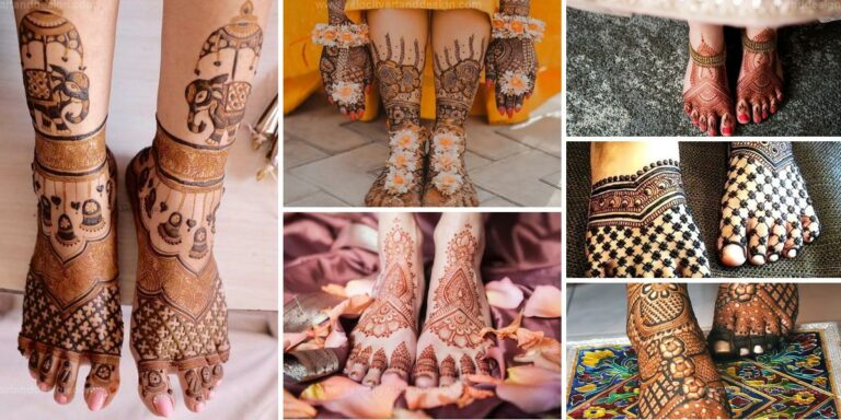 Best Leg Mehndi Designs